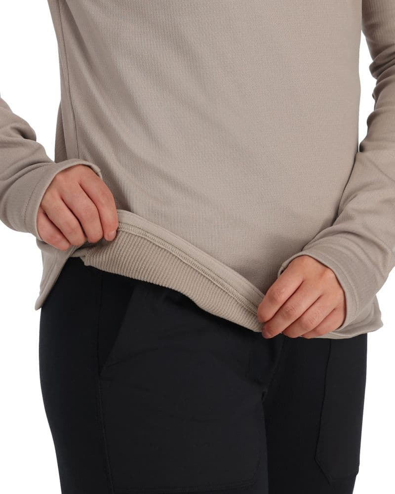 Wms Heavyweight Baselayer Hoody Dolomite view 7