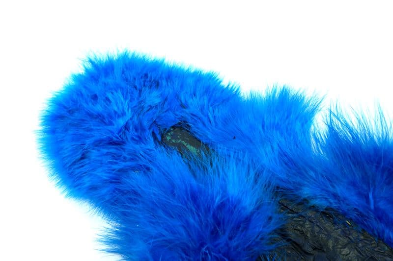 Spey SH/C White dyed Kingfisher Blue view 1