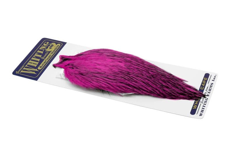 American Rooster Cape BLW dyed Pink view 2