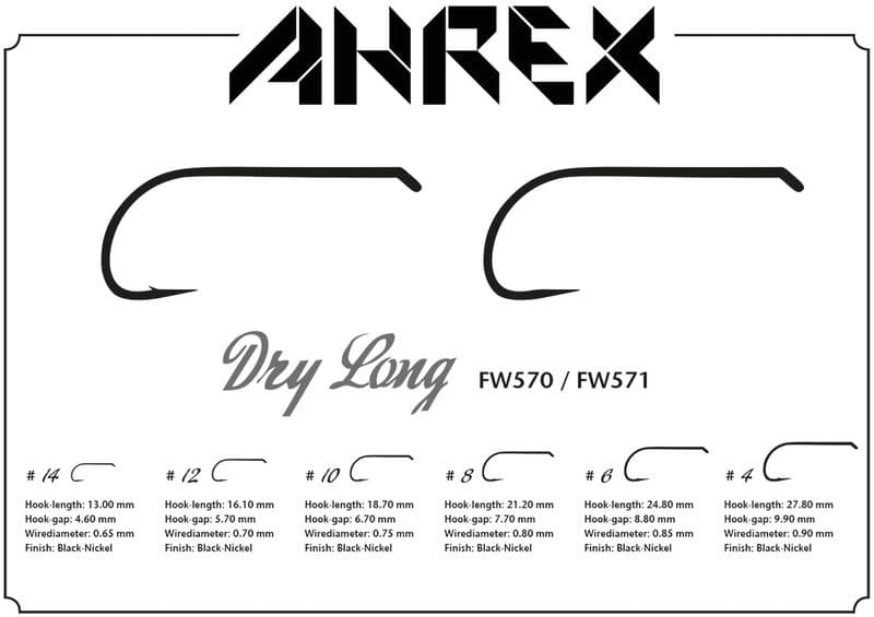 FW571 Dry Long Barbless # view 1