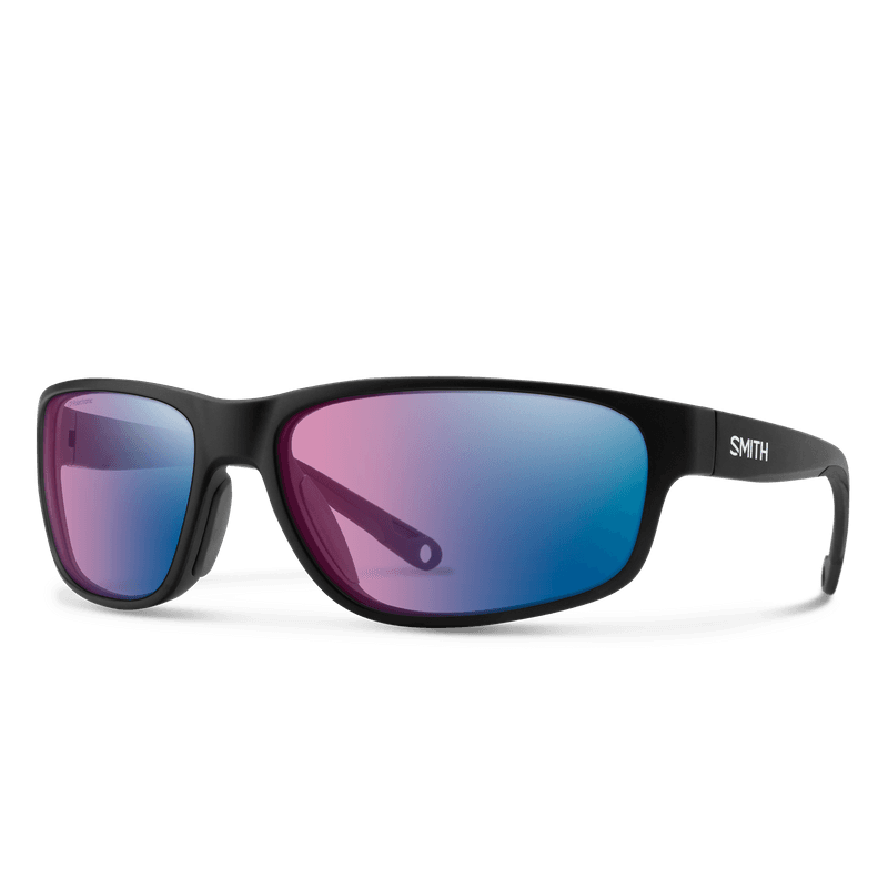 Redding 2 Matte Black Polarchromic Rose Blue Mirror