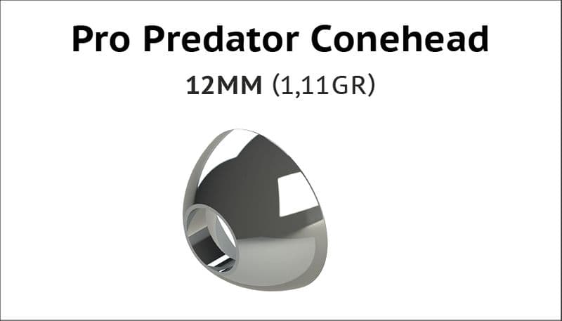 Predator Conehead Silver Metallic view 3