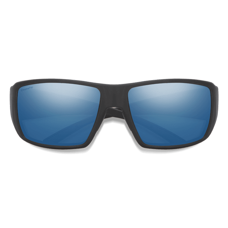 Guide's Choice Matte Black Polar Blue Mirror view 4