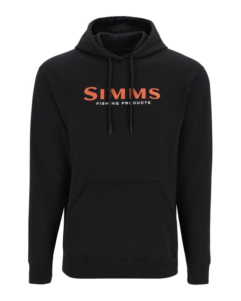 Simms Logo Hoody Black view 2