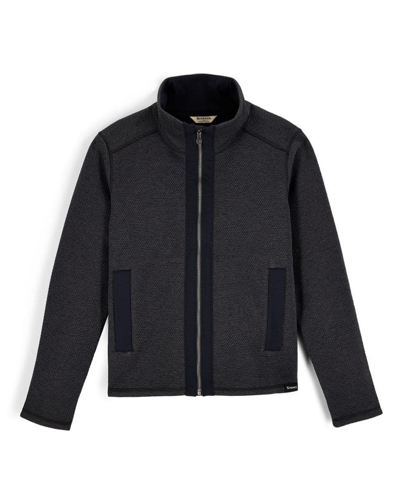 Wms Harbor Fleece Black Heather view 2