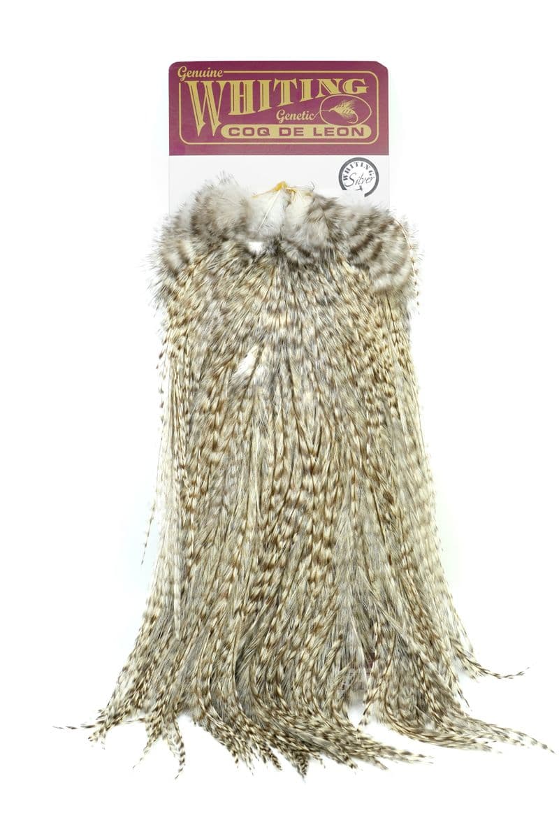 Coq de Leon Silver Saddle Grizzly dyed Pardo view 3
