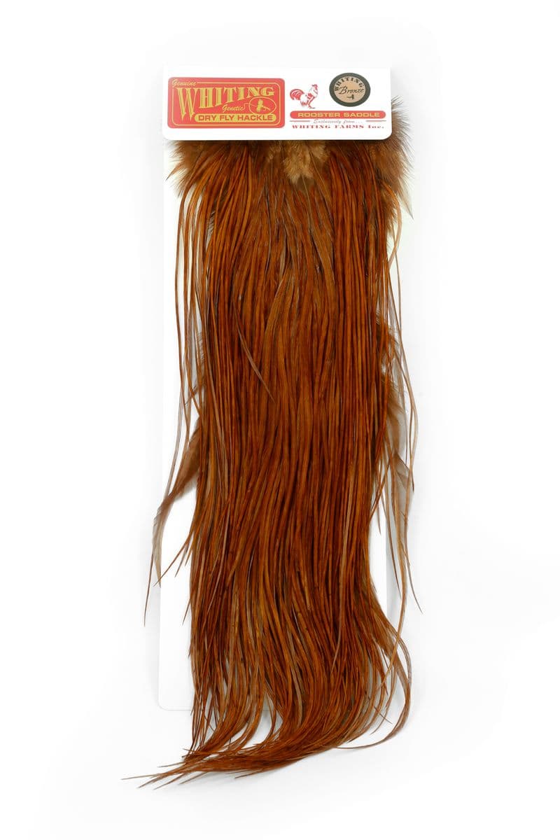 Whiting Bronze Saddle White dyed Brown view 3