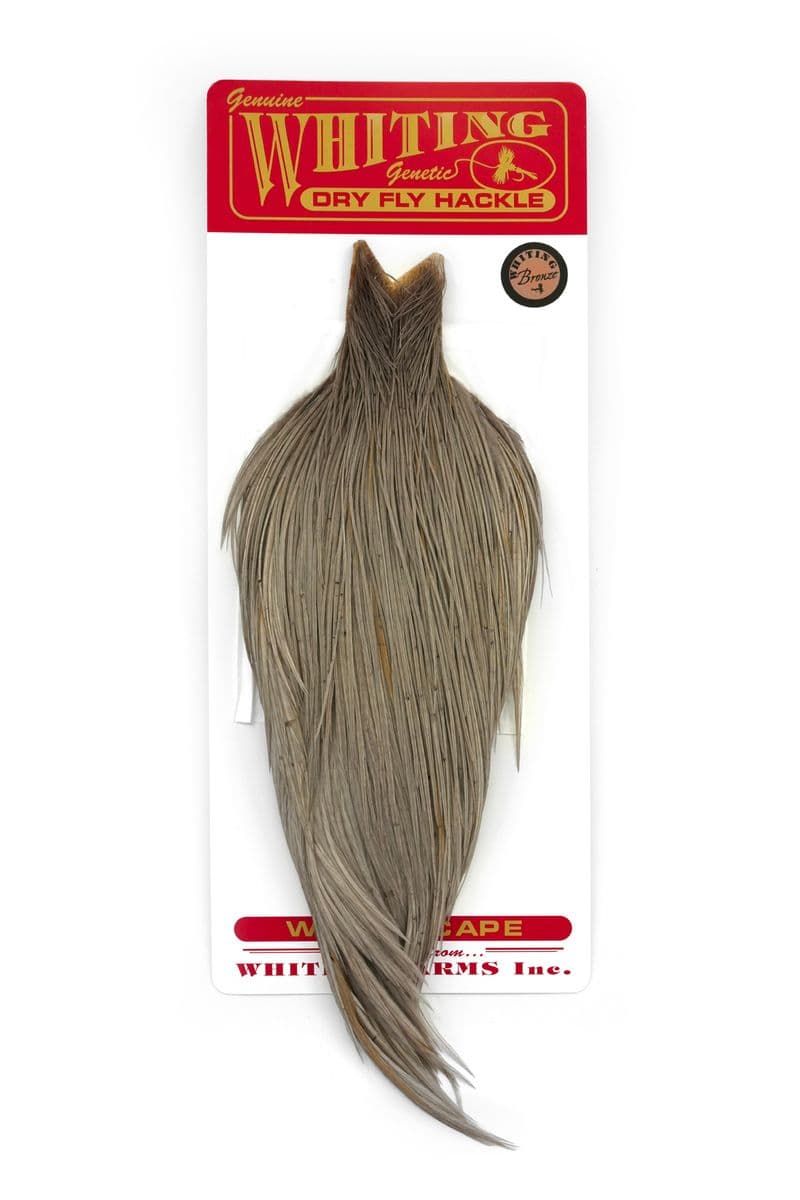 Whiting Bronze Cape White dyed Medium Dun view 3