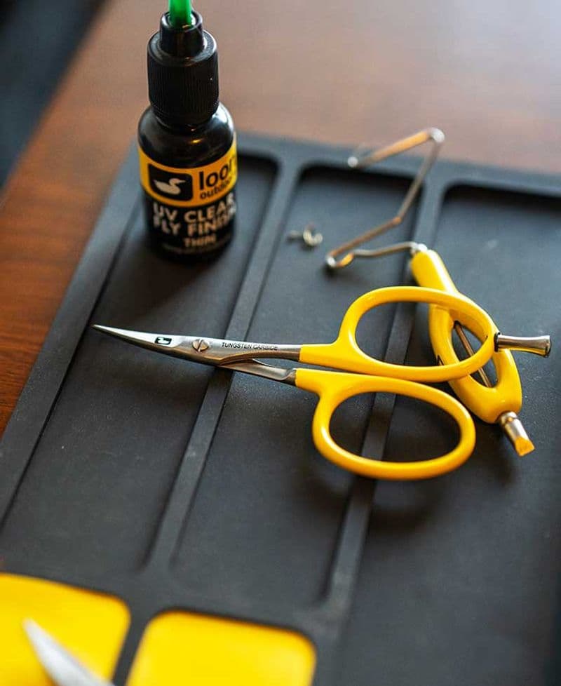 Tungsten Carbide Curved Micro Tip Scissors