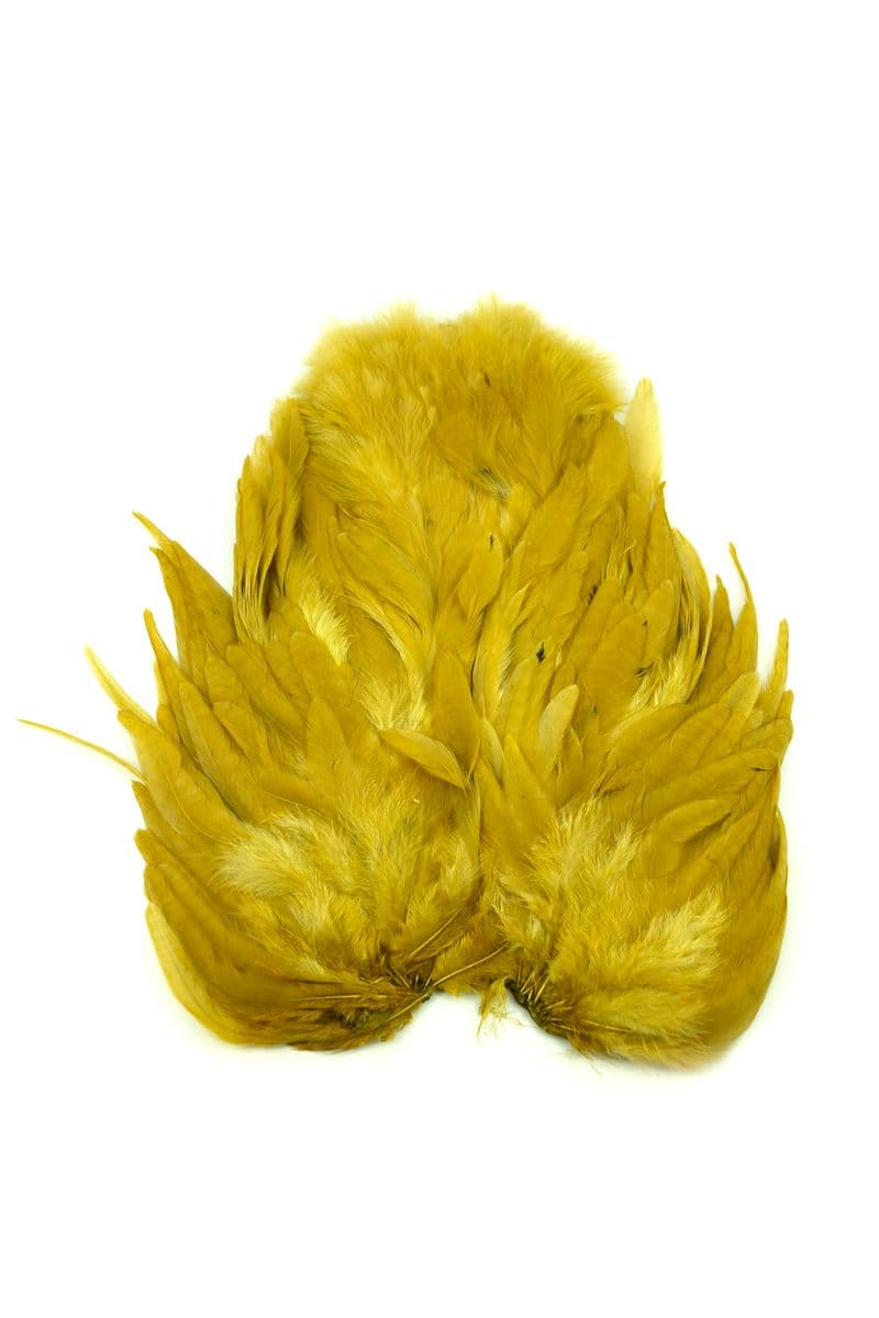 Whiting Rooster SH/C White dyed Golden Olive view 3