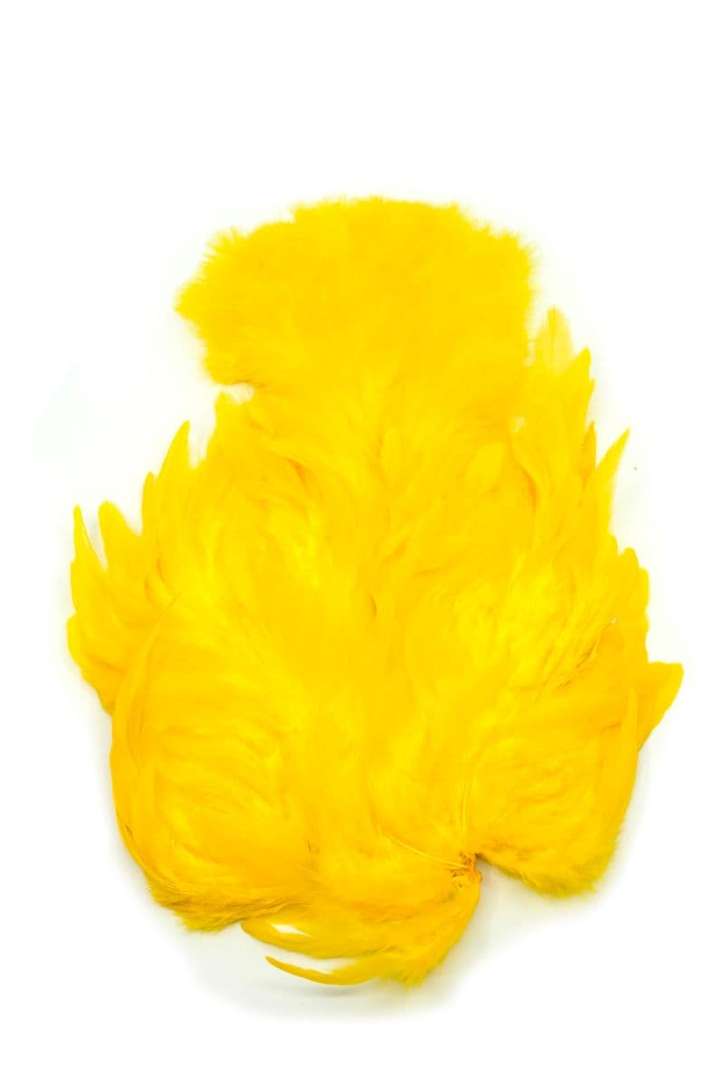 Whiting Rooster SH/C White dyed Yellow view 2
