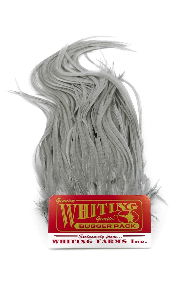 Whiting Bugger Pack White dyed Medium Dun view 3