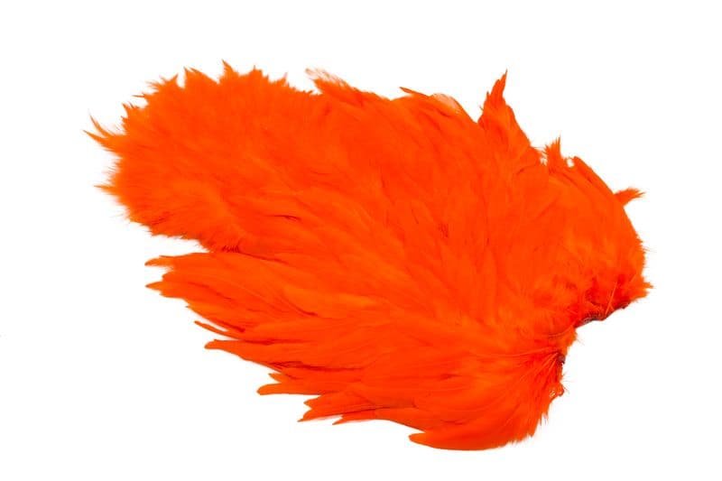 Whiting Rooster SH/C White dyed Orange view 1