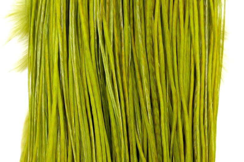 Whiting Silver Saddle White dyed Olive view 1