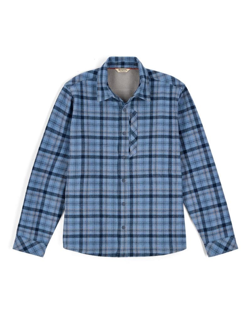 Coldweather Shacket Schooner Plaid: Albacore view 1