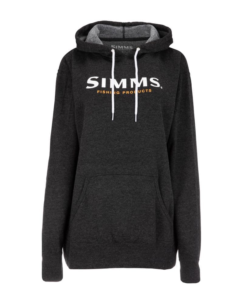 Wms Simms Logo Hoody Charcoal Heather view 2
