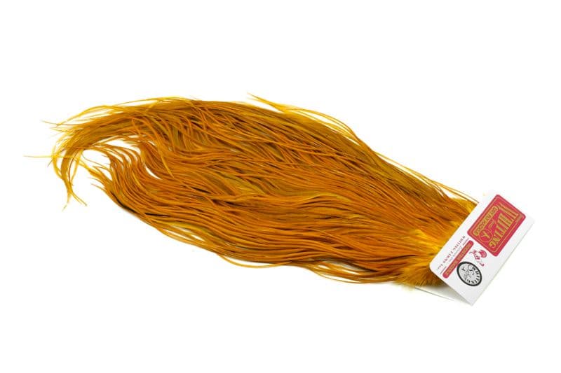Whiting Silver Saddle White dyed Copper Olive view 2