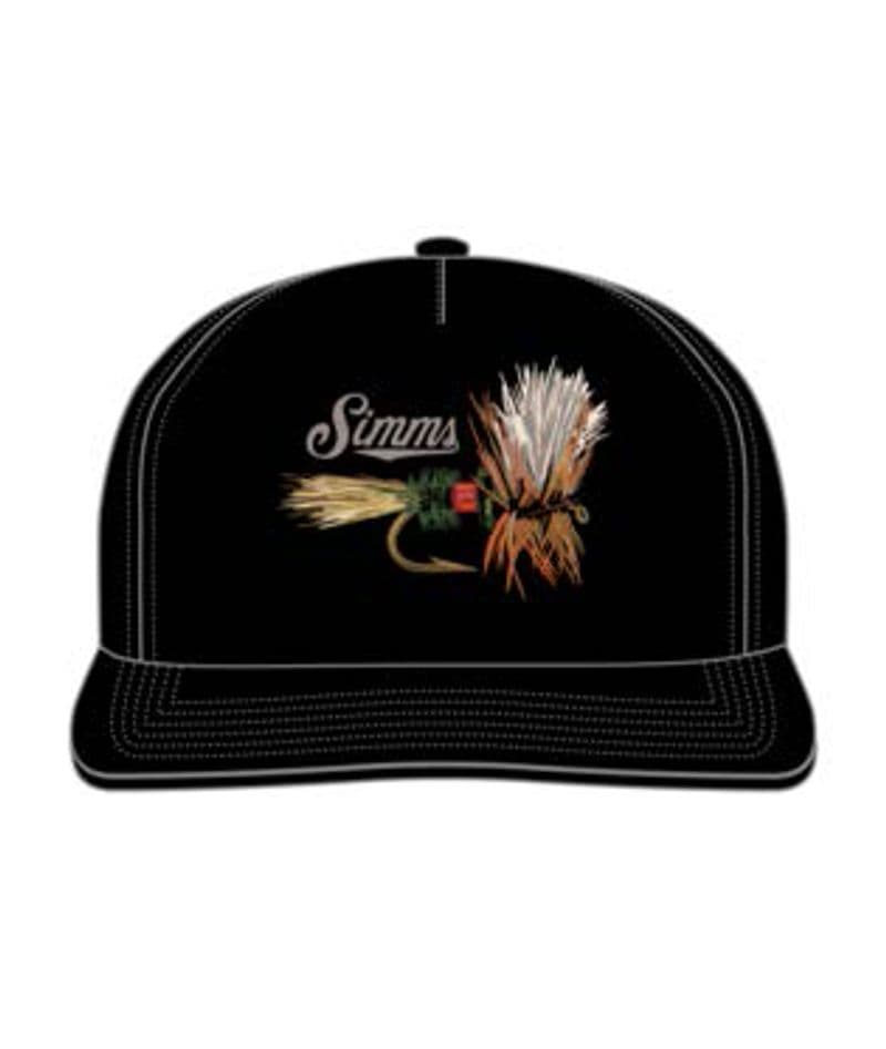 Double Haul Cap Black Royal Wulff view 1