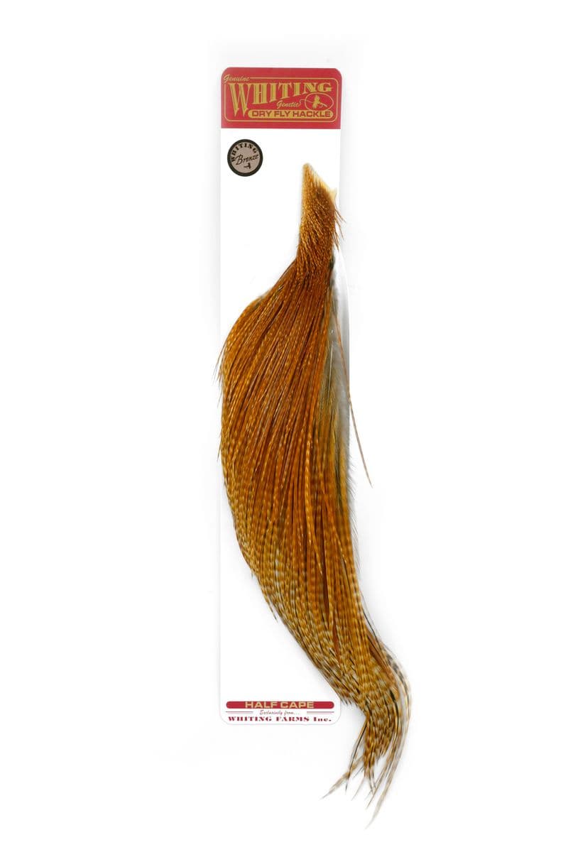 Whiting Bronze 1/2 Cape Barred Dark Ginger view 2