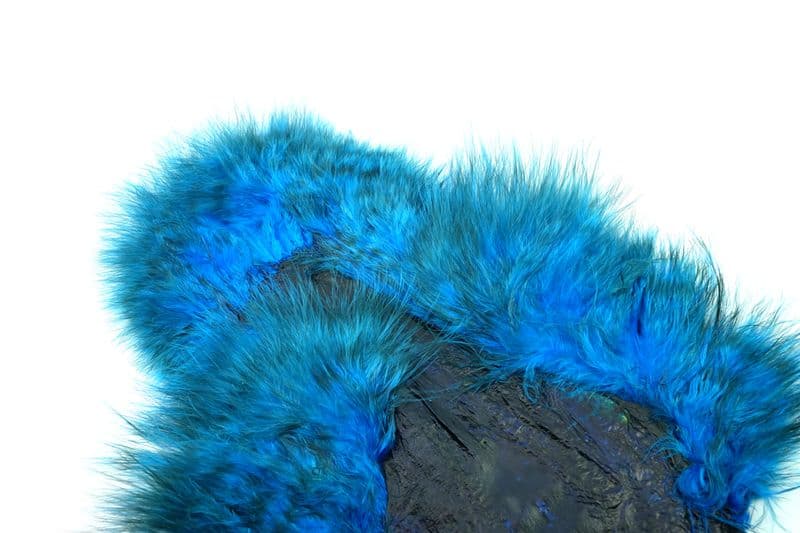 Spey SH/C Grizzly dyed Kingfisher Blue view 1