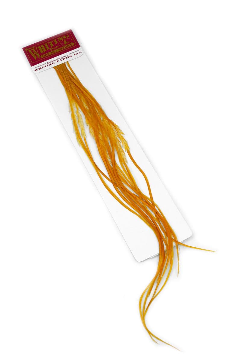Whiting 100 Pk Size 16 White dyed Copper Olive view 1