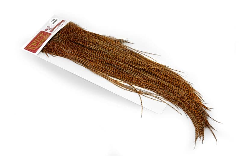 Whiting Pro Grade Saddle Grizzly dyed Golden Brown view 3