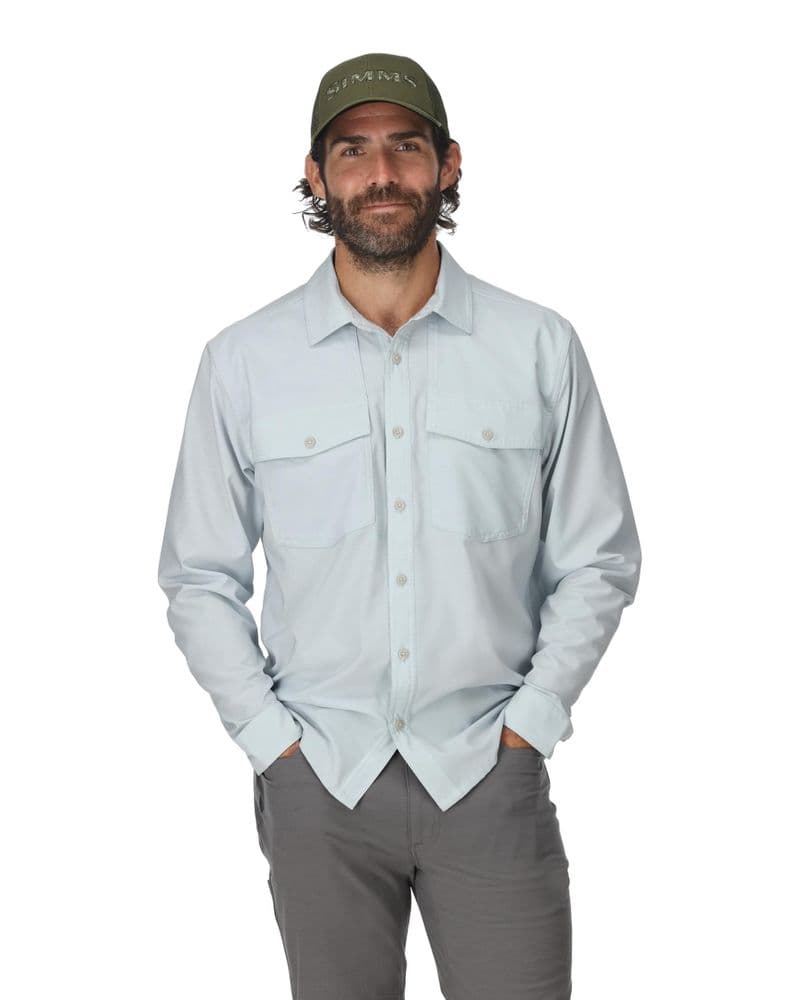 No-See-Um Bugstopper Shirt Bimini Blue Heather view 3