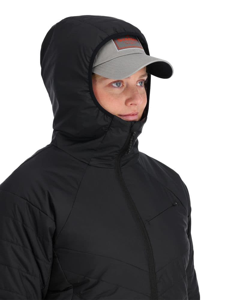 Wms Fall Run Hoody Black view 3