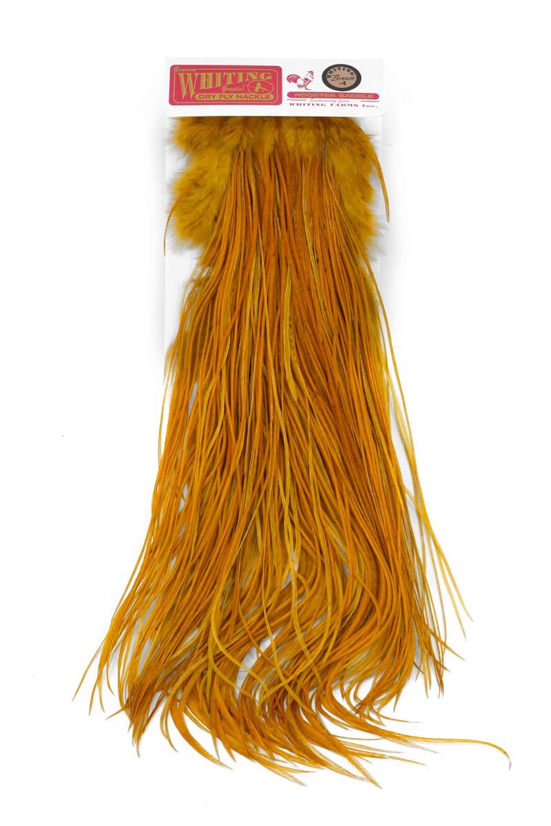 Whiting Bronze Saddle White dyed Copper Olive view 3