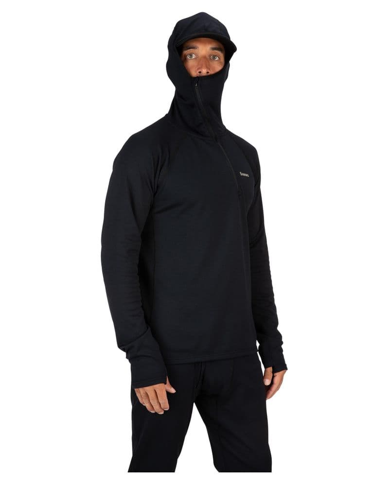 Heavyweight Baselayer Hoody Black view 7