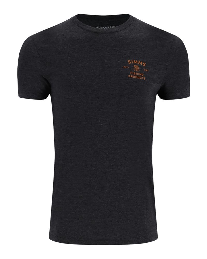 Stacked Bass T-Shirt Charcoal Heather