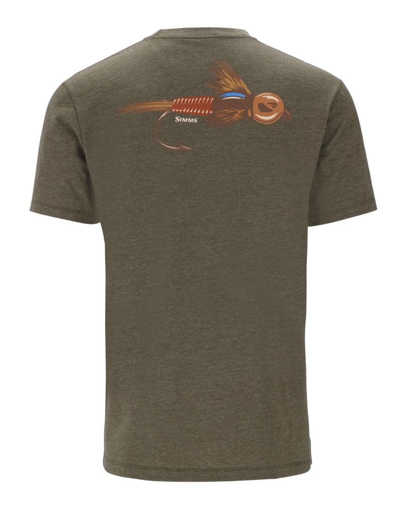Let It Fly T-Shirt Military Heather view 1