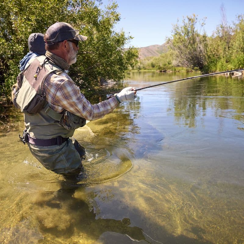 Magnitude Smooth Trout Expert Sage Green/10' Clear view 1