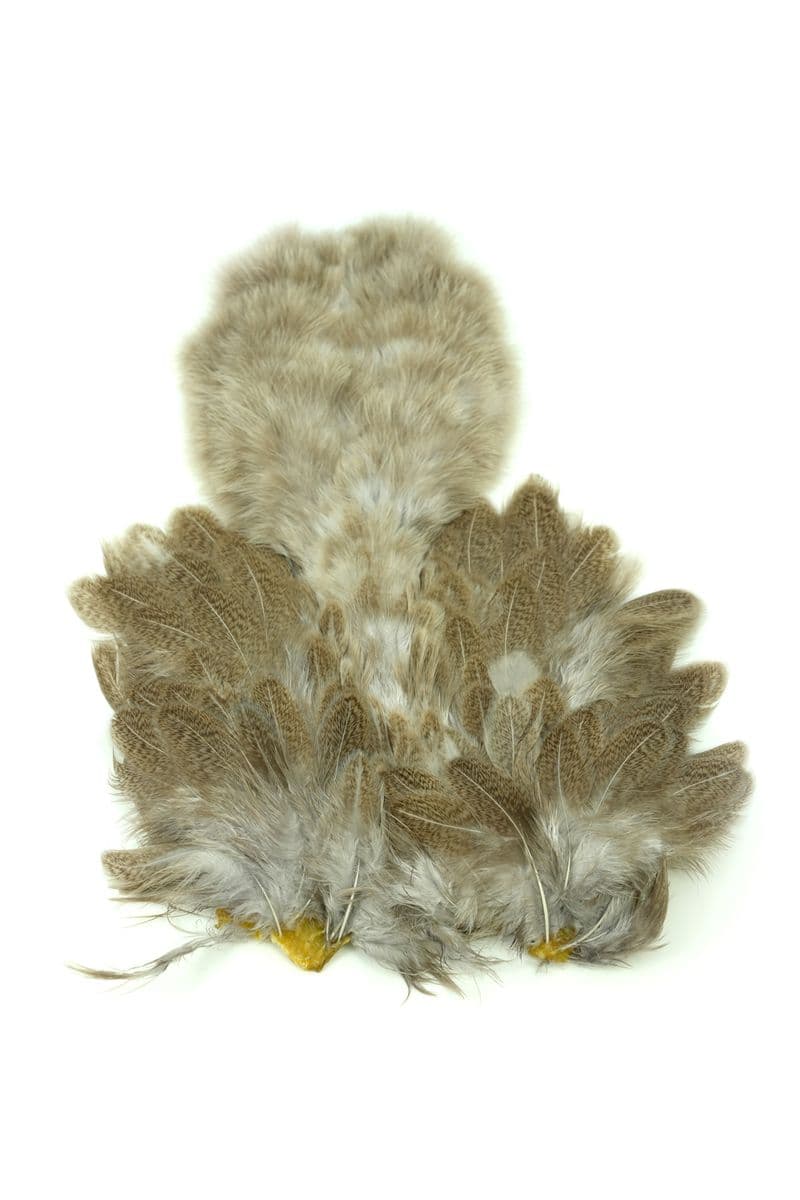 Brahma Hen SH/C Mottled Gray dyed Light Dun view 3