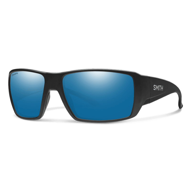 Guide's Choice XL Matte Black Polar Blue Mirror view 2