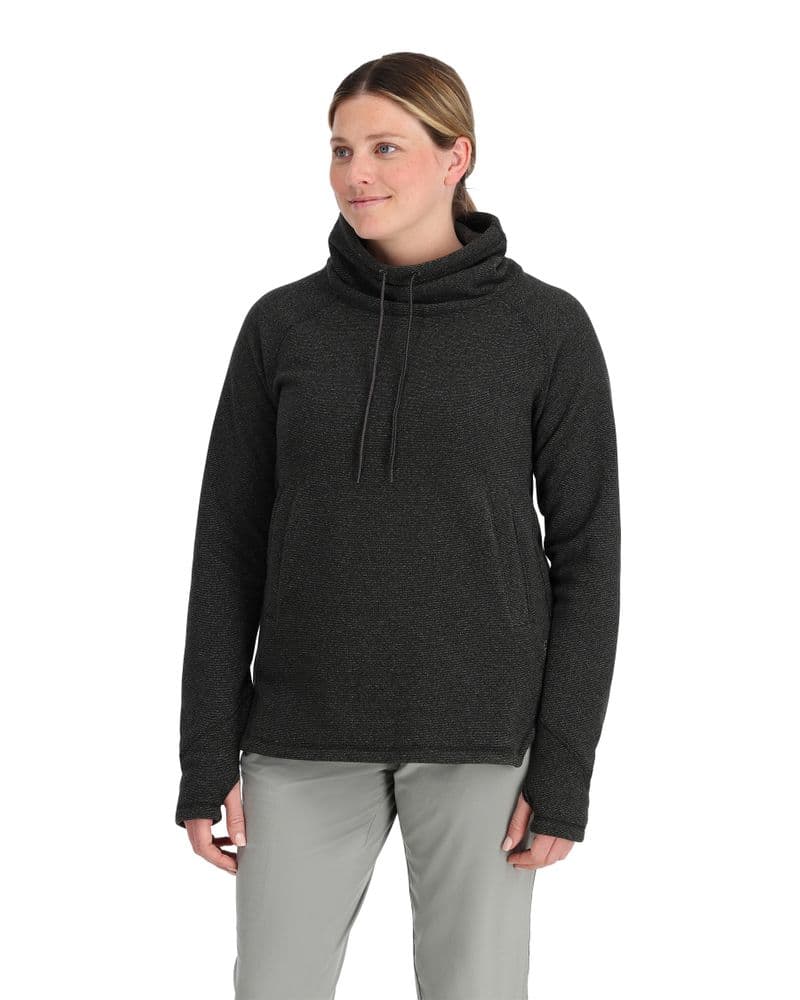 Wms Rivershed Sweater Black Heather view 3