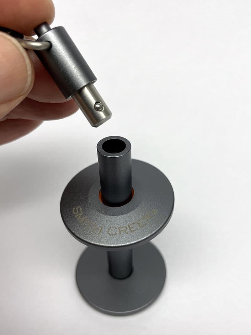 Tippet Holder Metallic Grey view 5
