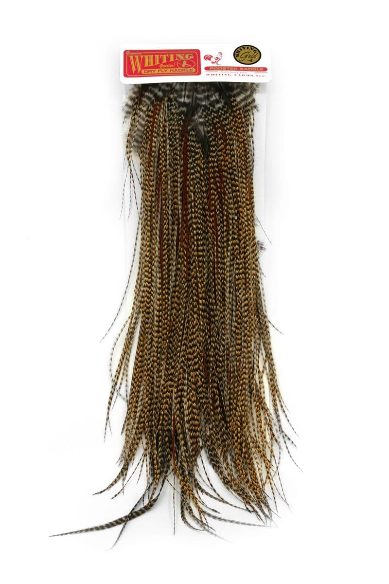 Whiting Gold Saddle Grizzly Variant view 4