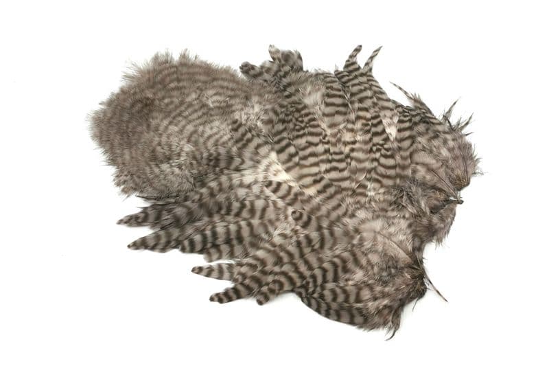 Whiting Rooster SH/C Grizzly dyed Heron Grey view 1