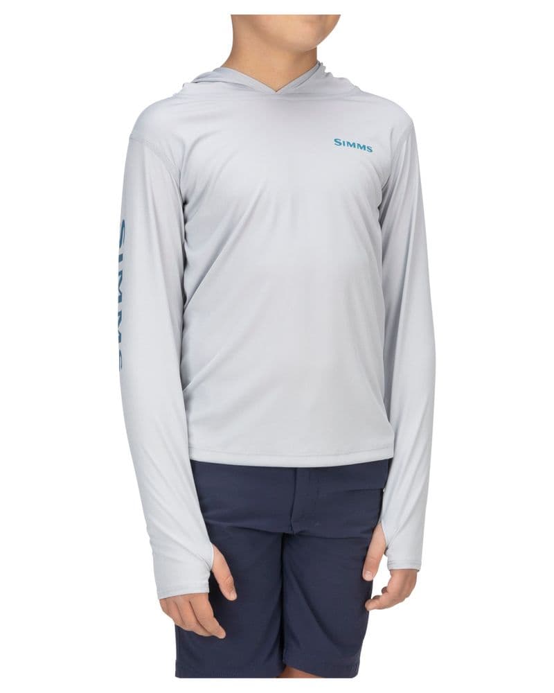 Kid's Solar Tech Hoody Sterling view 5