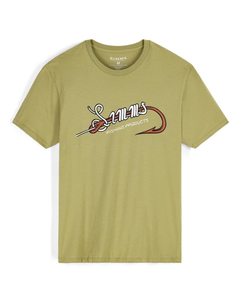 Simms Hook & Loop T-Shirt Tent Green view 1