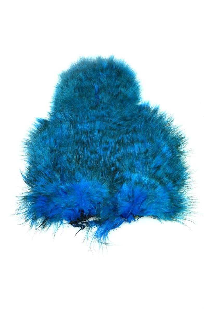 Spey SH/C Grizzly dyed Kingfisher Blue view 3