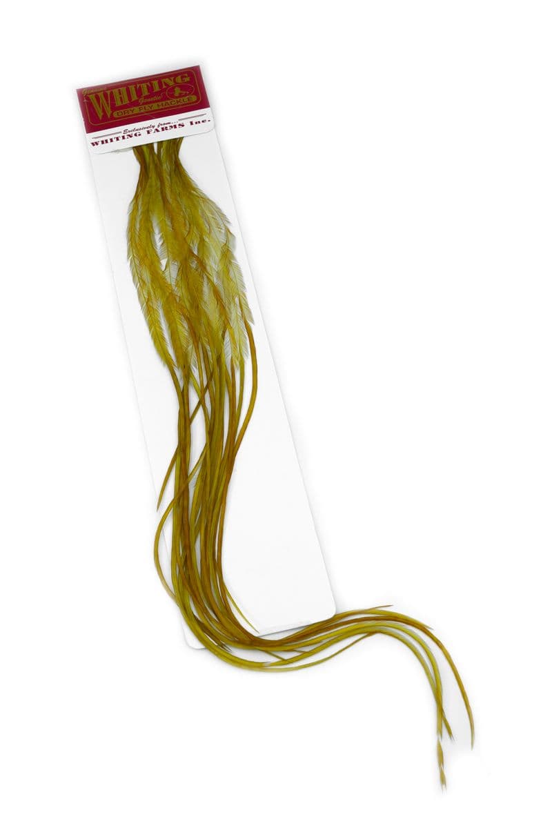Whiting 100 Pk Size 14 White dyed Golden Olive view 1