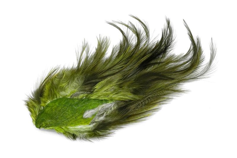 CDL Euro Nymph Tailing Pack Pardo dyed Olive view 3