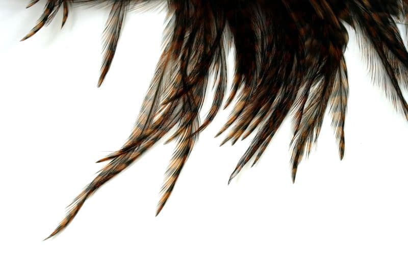 Coq de Leon Bronze Saddle Grizzly dyed Brown view 4