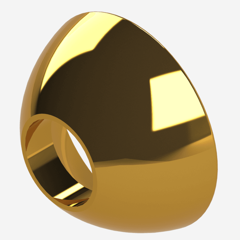 Predator Conehead Gold Metallic view 2