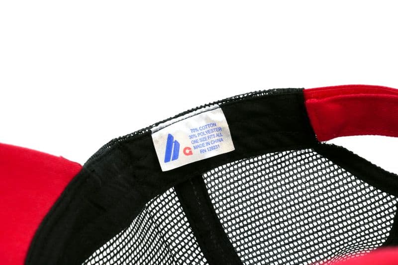 Whiting Farms Mesh Cap Red/Black