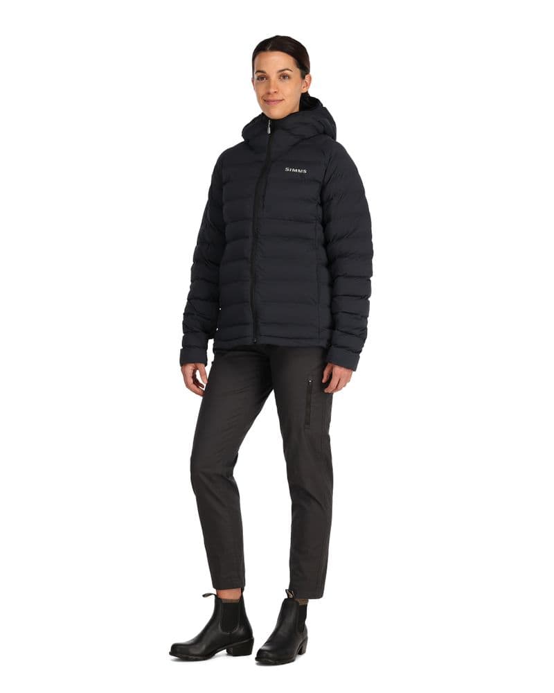 Wms Exstream Hooded Jacket Black view 3
