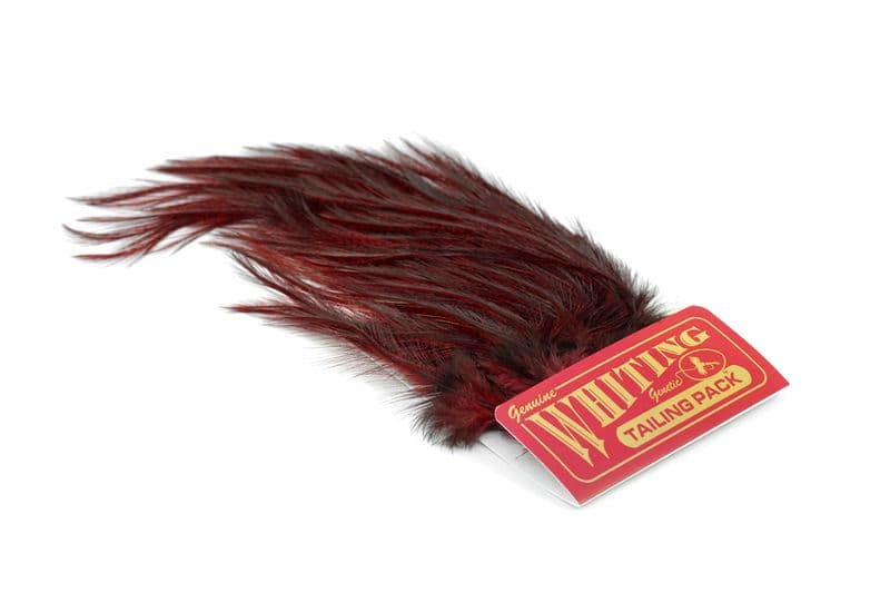 CDL Euro Nymph Tailing Pack Pardo dyed Red view 1