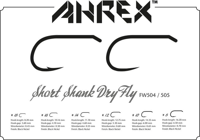 FW504 Short Shank Dry Barbed #